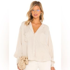 Free people Erin’s button down top